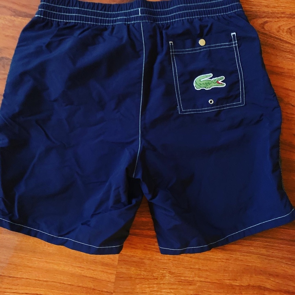 Lacoste men’s swim trunks